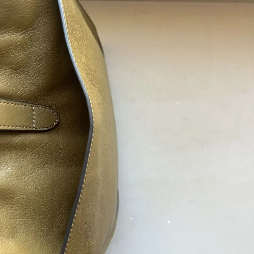Rebecca Minkoff Megan Seaweed Color Leather Crossbody Shoulder Feedbag Style Bag